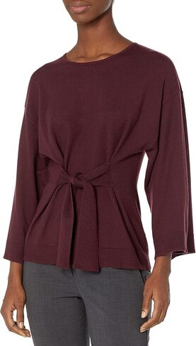 سترة نسائية برباط أمامي من Max Studio بأكمام 3/4 in Kuwait