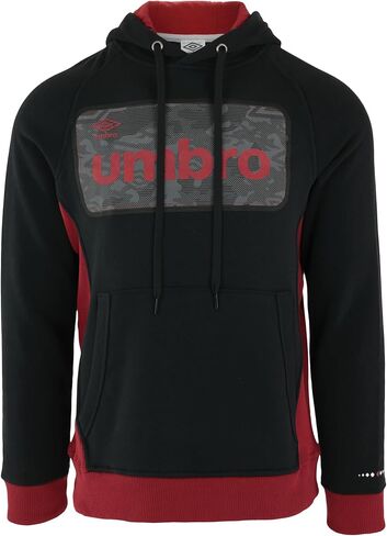 سترة صوفية بقلنسوة رجالي بشريط مربعات من UMBRO in Kuwait