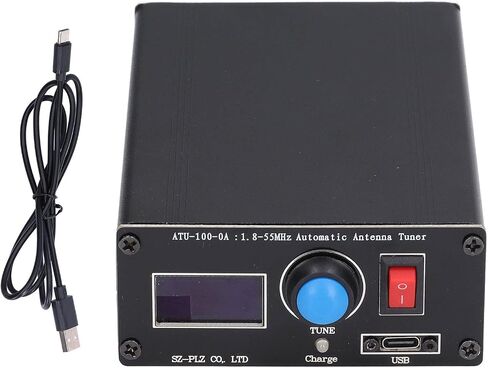 ATU‑100 موالف هوائي تلقائي صغير 0.96 بوصة موالف هوائي تلقائي للراديو مع كابل USB موالف راديو 1.8‑55 ميجا هرتز in Saudi Arabia