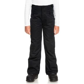 Roxy Girls Diversion Snow Pants with DryFlight Technology (8/Small, True Black (KVJ0))