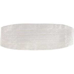 Trafalgar Men's Banbury Tone on Tone Paisley Silk Cummerbund