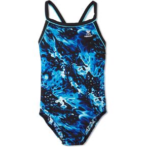 TYR Sport Girls' Universe Diamondback Swim Suit