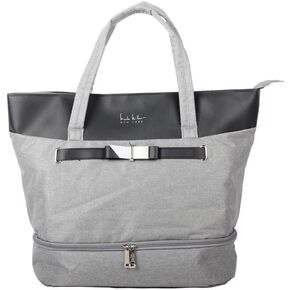Nicole Miller New York Pattern Handbag for Women, Large Capacity Tote Bag Satchel Shoulder Bag