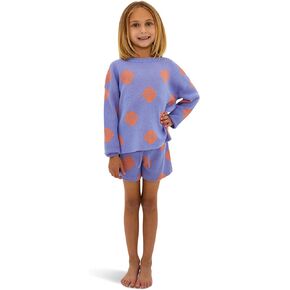 Beach Riot Girl's Little Beach Sweater (Little Kids/Big Kids) Siren Shells 5-6 Little Kid