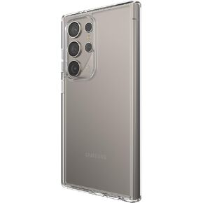 ZAGG Crystal Palace Samsung Galaxy S24 Case with Kickstand - Ultra-Slim, Graphene-Enhanced, Crystal Clear Protection, 13ft Drop Resistant, Eco-Friendly, Clear