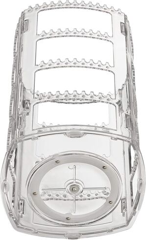 حامل أقراط دوار 360 درجة من Sooyee و3 منظم عرض حلق بأدراج رأسية in Kuwait