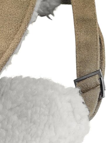قبعة الشتاء CLAPE مع حافة قصيرة ناعمة قبعة الصياد الروسية قبعة الشتاء جندي الأذن اللوحات Ushanka الثلوج التزلج الإسكيمو قبعة قبعة in Saudi Arabia