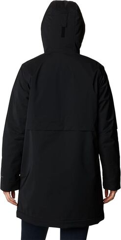 Columbia Women's Clermont Fully Fleece Lined Waterproof Mid Hooded Rain Jacket in Saudi Arabia