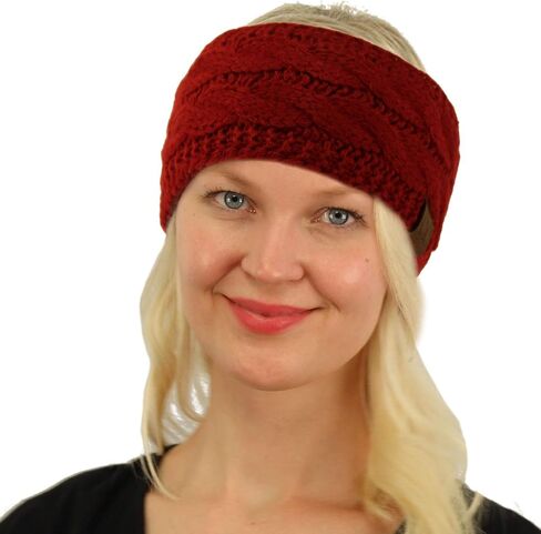 الشتاء CC النثار الدافئة غامض الصوف اصطف سميكة متماسكة عقال حك قبعة كاب in Kuwait