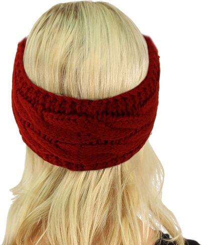 الشتاء CC النثار الدافئة غامض الصوف اصطف سميكة متماسكة عقال حك قبعة كاب in Kuwait