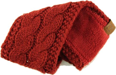 الشتاء CC النثار الدافئة غامض الصوف اصطف سميكة متماسكة عقال حك قبعة كاب in Kuwait