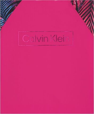 Calvin Klein Girls' Two-Piece Rashguard Swimsuit Set with UPF 50+ Sun Protection in Saudi Arabia