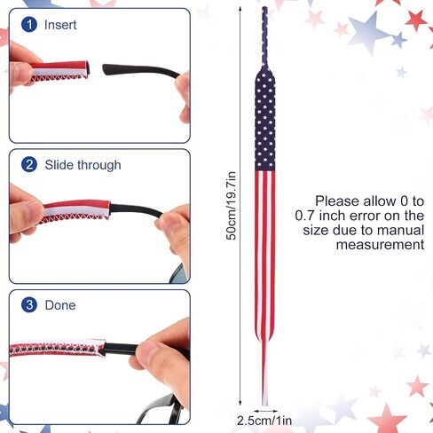 Weewooday 12 Pcs Sunglass Straps Neoprene Floating Eyewear Retainer Sunglasses Lanyard Sunglass Holder Strap for Men Women in Saudi Arabia