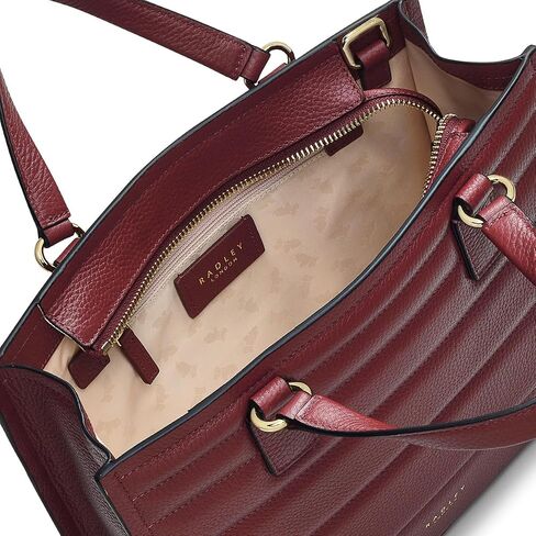 RADLEY London Lyric Lane Quilt Medium Satchel Bag for Women - Leather Crossbody Bag, Ideal Medium Purse in Saudi Arabia