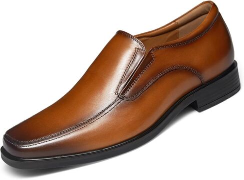GIFENNSE Mens Loafers Leather Slip-on Dress Shoes in Kuwait