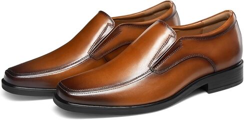 GIFENNSE Mens Loafers Leather Slip-on Dress Shoes in Kuwait