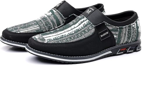 أحذية COSIDRAM الرجالية الكاجوال بدون كعب قماش سهلة الارتداء وخفيفة الوزن أحذية مريحة للعمل والمكتب أحذية رياضية للرجال in Kuwait