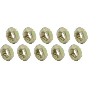 Allstar Performance ALL18255-10 3/8"-24 LH Steel Jam Nut