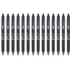 Pilot, FriXion Clicker Erasable Gel Pens, Fine Point 0.7 mm, Pack of 14, Blue