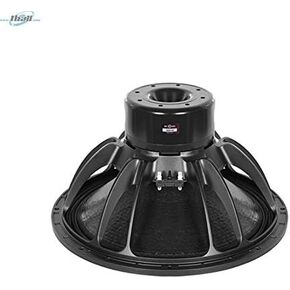 B&C 18-in Woofer w/3400 W Continuous Program Power Capacity 116 mm (4.5 in) Four Layer Aluminum Voice Coil - 18DS115-8