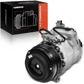A-Premium AC Compressor with Clutch Compatible with BMW 550i 650i 750Li 760Li Alpina B7L xDrive M5 M6 Gran Coupe X5 X6