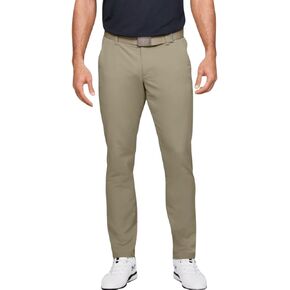 Under Armour Men's Match Play Golf Tapered Pants, Black (001)/Black, 42/34