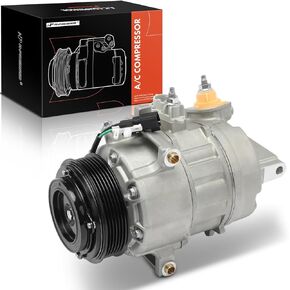 A-Premium A/C Compressor with Clutch Compatible with Ford F-150 2.7L 2018-2020