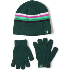 Under Armour Boy's Beanie And Glove Combo 2 Piece Set