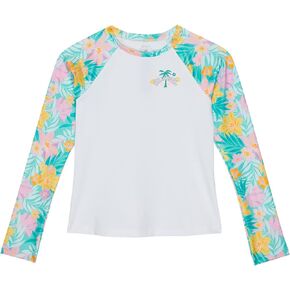 Billabong Girls' Mermaid Feels Long Sleeve Rashguard