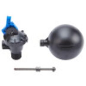 Watts XFTE114 1 1/4 in Black Plastic Activated Top Entry Trough Diaphragm Float Valve