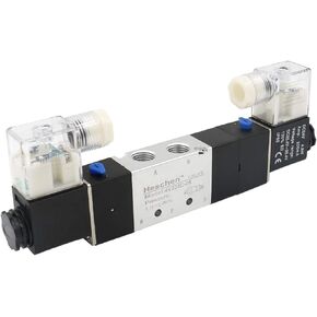 Electrical Pneumatic Solenoid Valve 4V230-08C 24VDC PT1/4 5 Way 3 Position CE