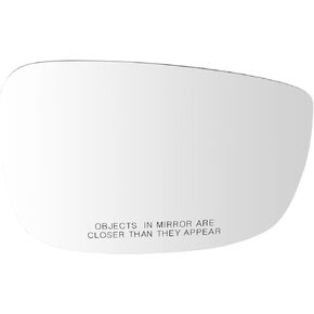 TRQ Right Mirror Glass Compatible with 2017-2021 Mazda CX-5 2016-2020 CX-9
