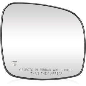 Passenger Right Side Heated Exterior Mirror Glass Fits for Chrysler Town&Country 2008-2016, Dodge Grand Caravan 2008-2020, RAM CV 2012-2015,Routan 2009-2014