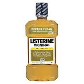 LISTERINE Antiseptic Mouthwash, Original, 1 L - 2pc