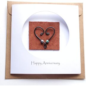 10th Anniversary Card, Aluminum Anniversary, 10th Wedding Anniversary Card for Husband, Happy 10th Anniversary, 10 Years of Marriage Card (10th)