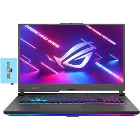 ASUS ROG Strix G17 17.3" IPS-Level 240Hz QHD Gaming Laptop (AMD Ryzen 9 7945HX, 32GB DDR5 RAM, 1TB SSD, RTX 4070 8GB, RGB Backlit KB, WiFi 6, BT 5.2, RJ-45, Win 10 Pro) w/DKZ USB Hub