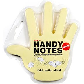 SUCK UK Handy Notes - Hand Shaped Sticky Notes