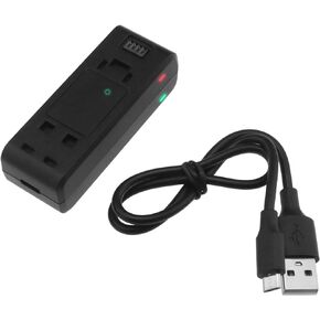 مجموعة شاحن USB مزدوج من النوع C مع كابل شاحن متوافق مع Insta 360 ONE R متوافق مع Insta360 ONE RS