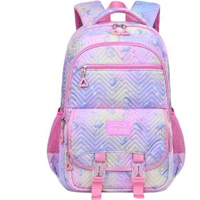 Girls Backpack, School Kids Backpacks for Girls, Casual Daypack for Middle School Teen Girls Kid Students Elementary School, Kids' School Bag