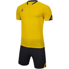 KELME Men Team Soccer Jersey and Shorts, Youth Shirts Soccer Uniform Kit, Adult Indoor Turf Sport Outfit in Kuwait
