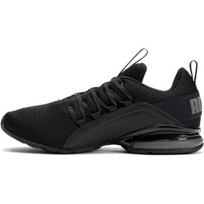 Puma Mens Axelion Refresh Wide Running Sneakers Shoes - Black