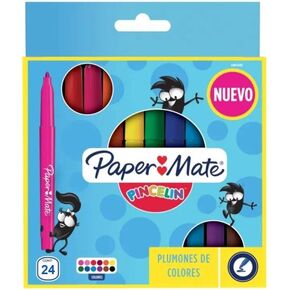 Paper Mate Markers, Bullet Tip, Assorted Colors, 24 Count