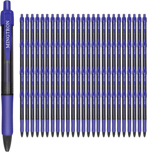 أقلام جل، 100 قلم أحمر ذو نقطة دقيقة، أقلام حبر بدون تشويه لليد اليسرى، مجموعة أقلام النقر، أقلام كرة دوارة قابلة للسحب لكتابة سلسة، 0.5 مم، حبر أحمر in Kuwait