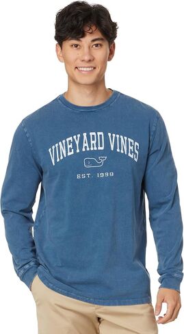 vineyard vines Men's Heritage Wash Vv Long Sleeve Tee in Saudi Arabia