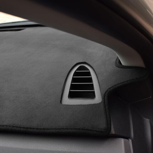 KUNGKIC for 2023 2024 Subaru Crosstrek Base/Premium/Sport/Limited/Wilderness Dash Board غطاء حماية لوحة القيادة حصيرة وسادة الفانيلا السجاد الملحقات الداخلية باللون الأسود in Kuwait
