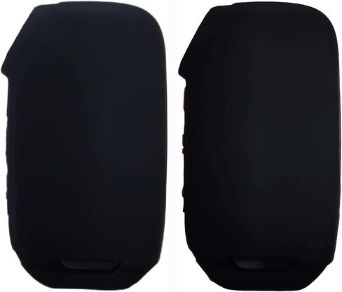 2pcs 5 Buttons Silicone Rubber Key Fob Cover Compatible with Kia 2022 2023 2024 Cadenza Forte Forte5 K5 NIRO Rio Seltos Sorento Soul Sportage Stinger Telluride (2pcs Black) in Saudi Arabia