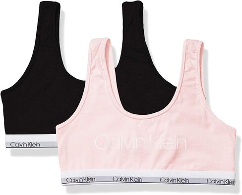 Calvin Klein Girls' Kids Modern Cotton Bralette, Multipack in Kuwait