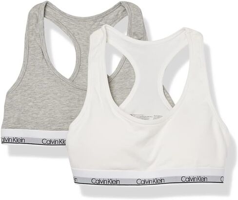 Calvin Klein Girls' Kids Modern Cotton Bralette, Multipack in Kuwait