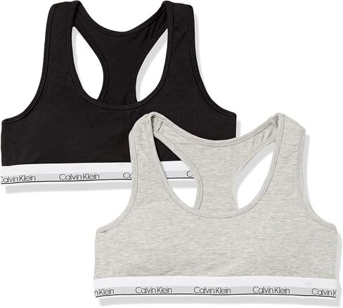 Calvin Klein Girls' Kids Modern Cotton Bralette, Multipack in Kuwait
