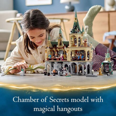 LEGO Harry Potter Hogwarts Chamber of Secrets 76389 Building Kit with The Chamber of Secrets and The Great Hall; New 2021 (1,176 Pieces) in Saudi Arabia